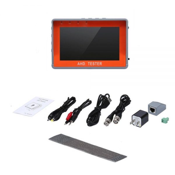 4.3 inch TFT LCD Monitor 1080P AHD Security CCTV Camera & CVBS Security Tester 2 in 1 Analog Video with Network Cable Test - Image 2