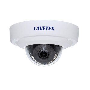 Lavetex Full HD 1080P with Microphone H.265 Mini Dome POE IP Camera
